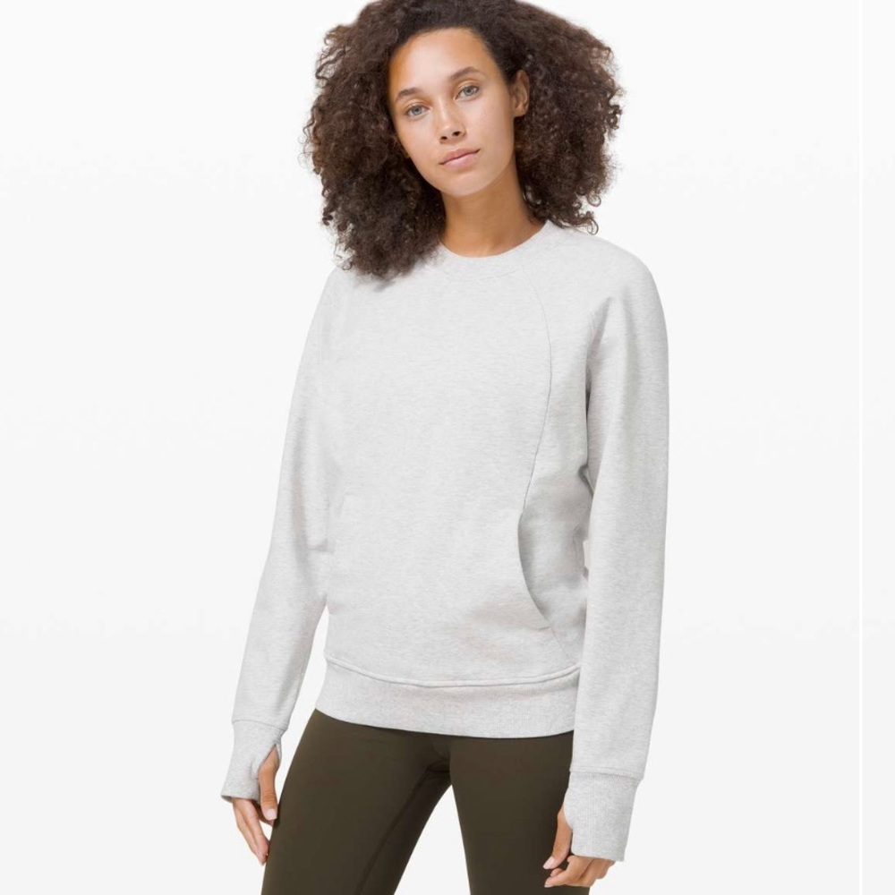 Lululemon Scuba Crew - gray